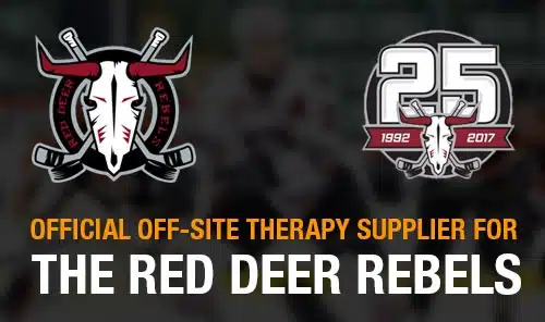 Official Off-Site Therapy Supplier for the RED DEER REBELS