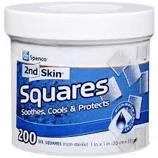 Second Skin Gel Squares