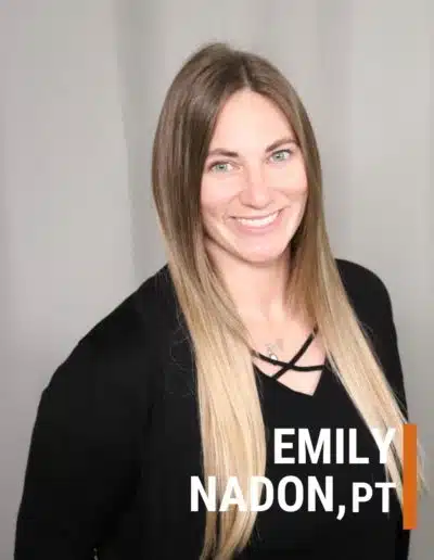 Emily Nadon Physiotherapist Collegiate Sports Medicine sports medicine team