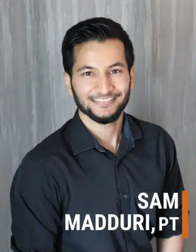 Sam Madduri Physiotherapist Collegiate Sports Medicine sports medicine team