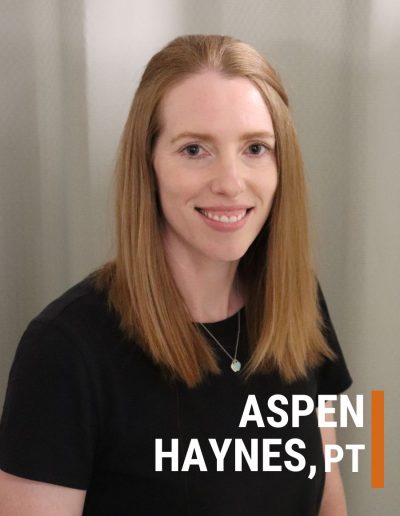 aspen haynes physiotherapist sports medicine team