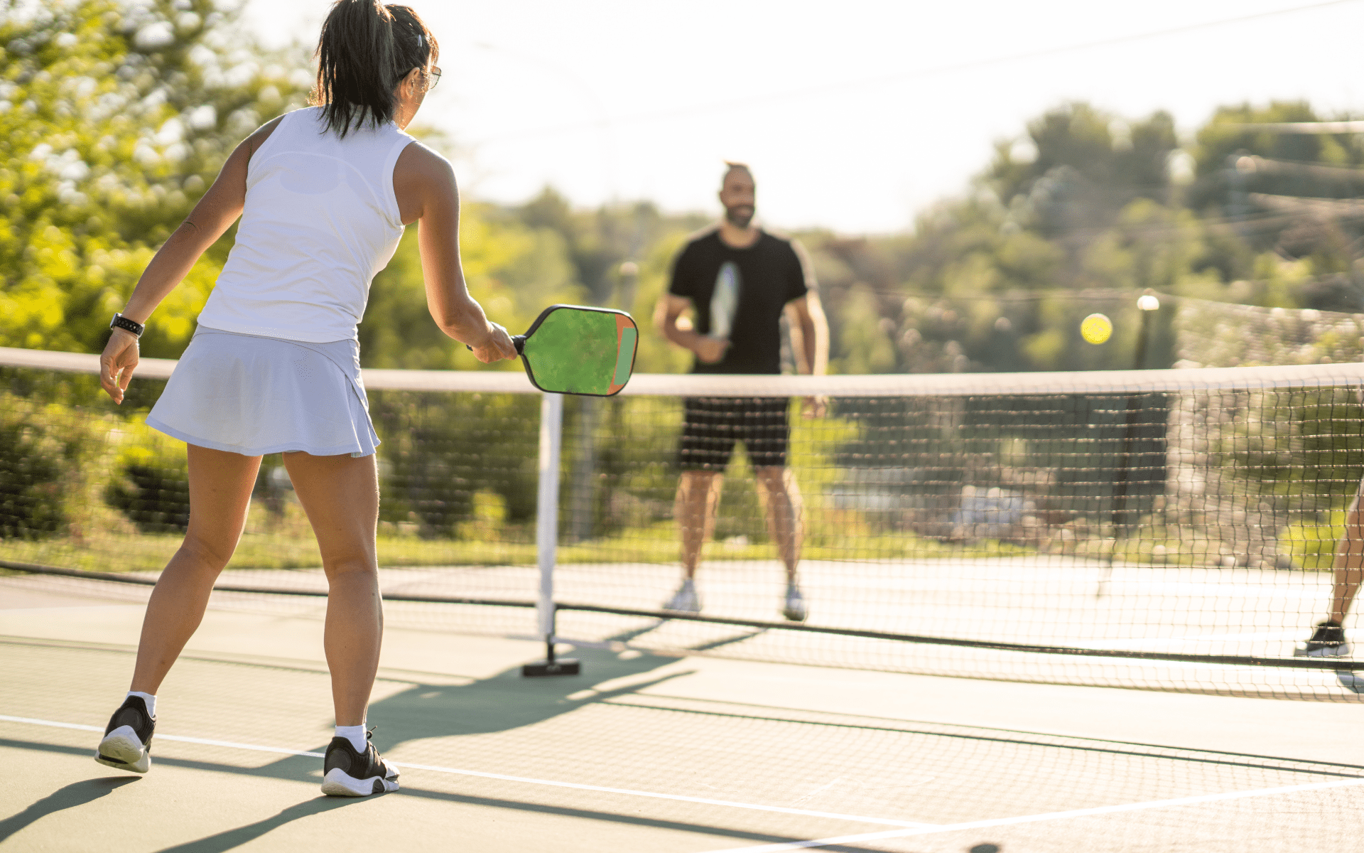 Pickleball injuries on court